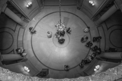 City Hall Wedding from Above