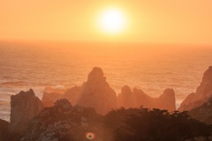 Sunset at Big Sur