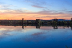 Delta Sunset Panorama