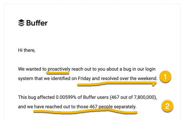 Buffer Notification